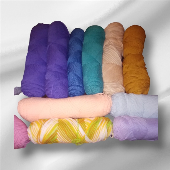 Yarn Lot of 16 Pieces - Picture 3 of 4